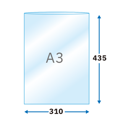 A3タイプ　OPP30μm　310×435　口合わせ-まとめ売り