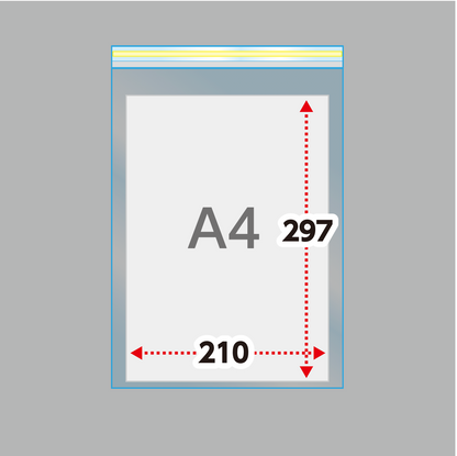 角2タイプ(30μ)240×332+40 フタ糊付(スリム加工) - 100枚パック