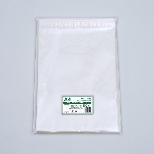 A3タイプ(30μ)310×435＋40フタ糊付(スリム加工) - 100枚パック